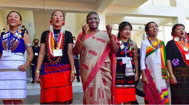 नागा जनजातियों की जीवंत संस्कृति और समृद्ध विरासत भारत के ‘विविधता में एकता’ के आदर्श वाक्य का उदाहरण — राष्ट्रपति द्रौपदी मुर्मू