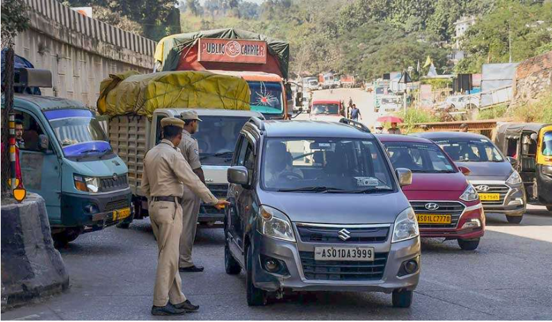 असम-मेघालय सीमा: दोनों राज्यों के बीच यात्रा प्रतिबंध रविवार को लगातार छठे दिन भी जारी
