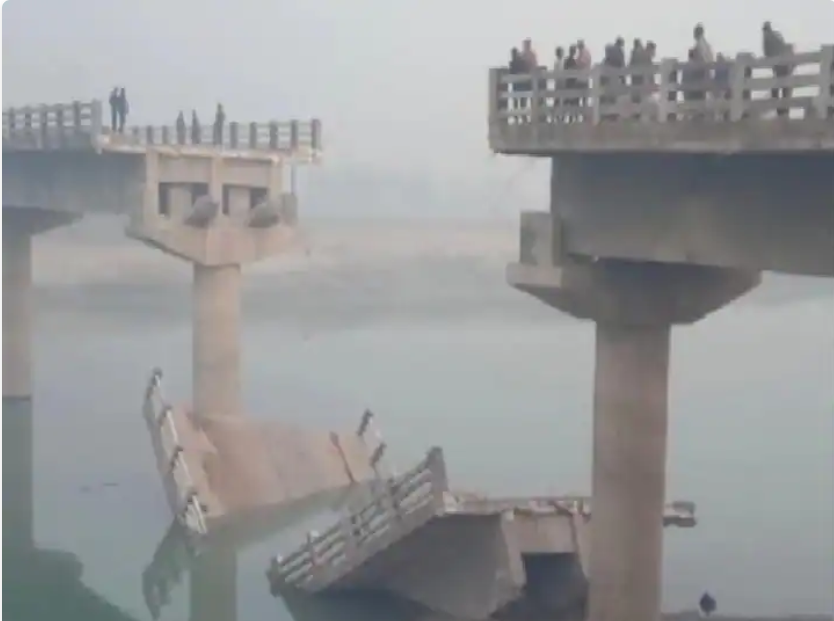 बेगूसराय और खगड़िया की सीमा बने 206 मीटर लंबा पुल   का उदघाटन जल शक्ति ने कर दिया 
