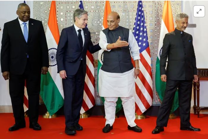भारत और संयुक्त राज्य अमेरिका :  प्रमुख रक्षा सौदों पर प्रगति की घोषणा